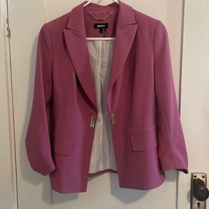 Pink blazer